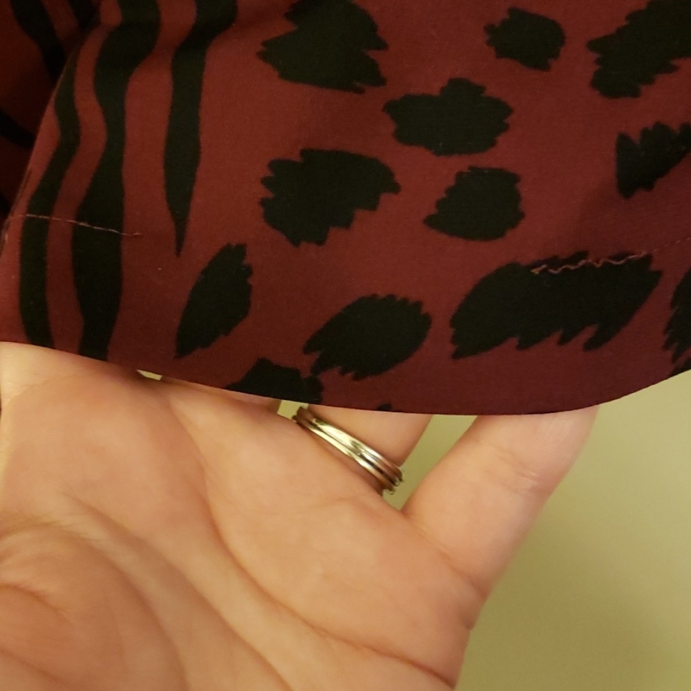 George Animal Print Blouse - Picture 4 of 4